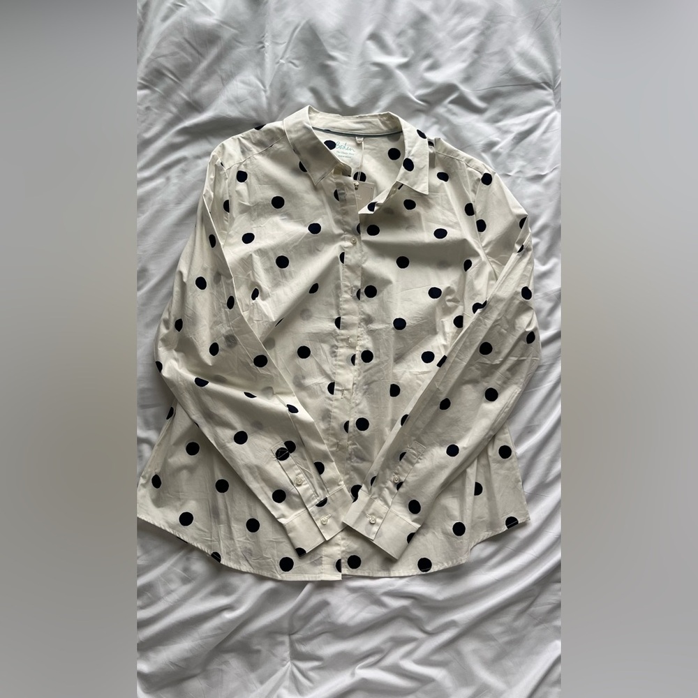 Boden "The Classic Shirt" Button Up Blouse